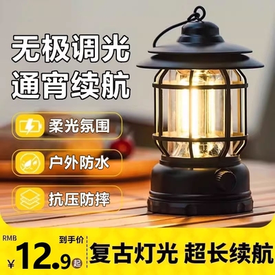 【热卖爆款】防水户外露营灯