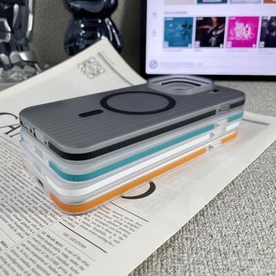 防滑条瓦楞磁吸适用oppofindx9手机壳新款findx9pro外壳oppo系列全包防摔find保护套透明x9高级感小众防指纹