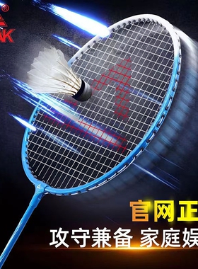 匹克初级羽毛球对拍套装超轻耐打成人青少年YY41441
