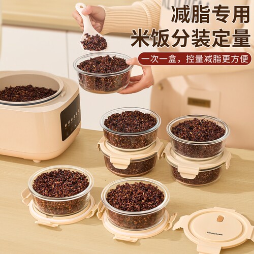 糙米分装饭盒减脂小饭盒