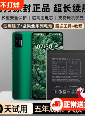 角能适用坚果pro3电池原装pro2特别版OS105手机pro2s大容量OE106锤子坚果3更换坚果r1魔改坚果r2原厂DT1901A