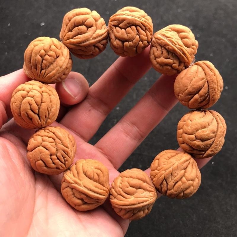 26mm矮桩原桩霸王龙肌肉龙纹桃胡