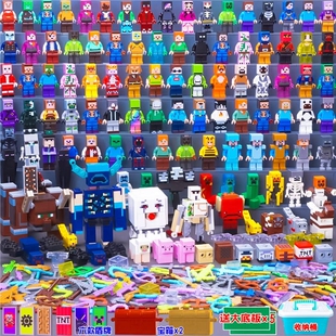 兼容乐高适用乐高我的世界积木烦人的村民全套人仔动物8-适用乐高