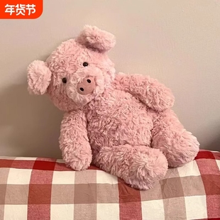 可爱巴纳布斯小猪公仔毛绒玩具安抚玩偶宝宝睡觉抱枕礼物女生猪猪