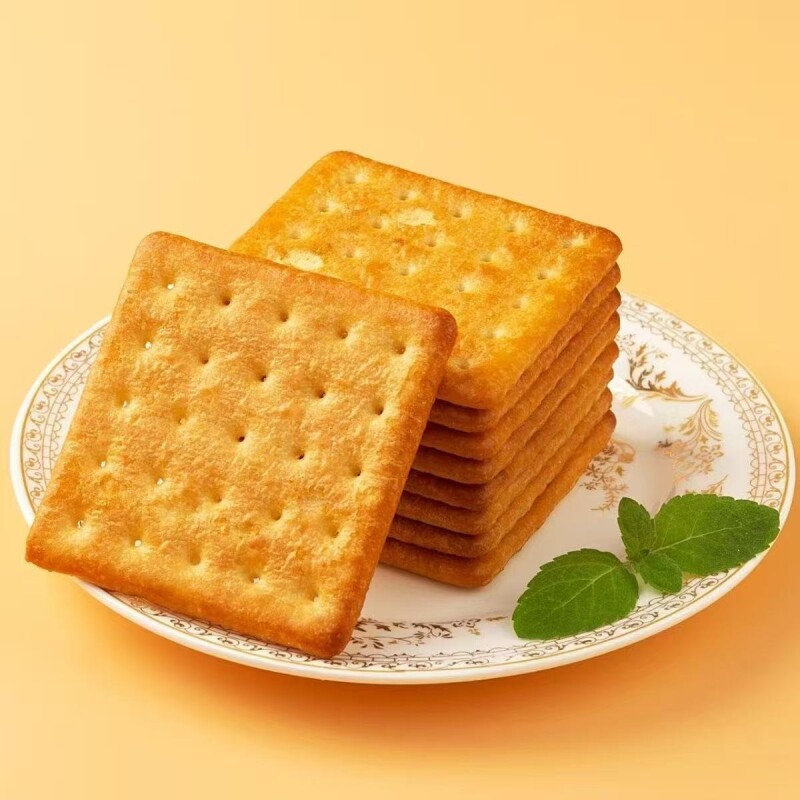 芝士饼干网红酥脆薄饼办公室零食早餐独立小包装解馋苏打整箱怀旧