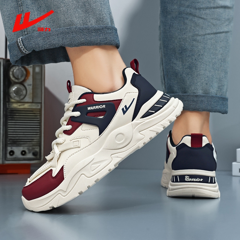 回力男鞋2025新款秋冬季运动鞋男款休闲百搭跑步男士软底老爹鞋