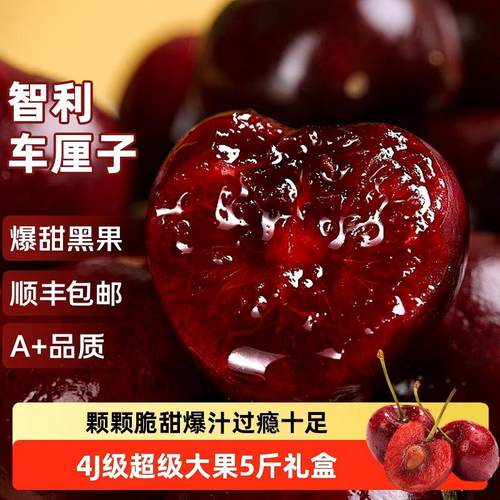 智利进口车厘子新鲜水果礼盒应当季大樱桃345J整箱现货立发孕妇