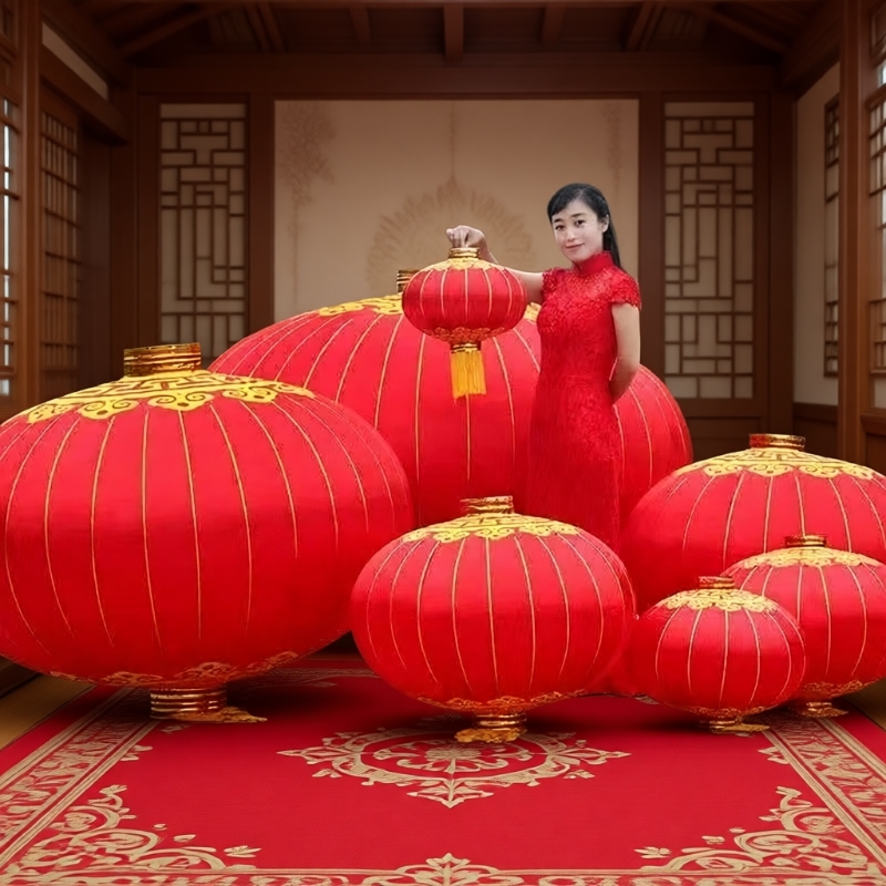 一洋大红铁口灯笼|110人收藏