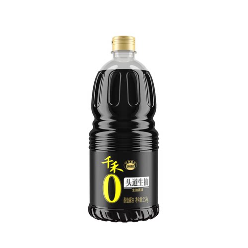 千禾头道生抽一级酿造酱油1.52kg*1瓶