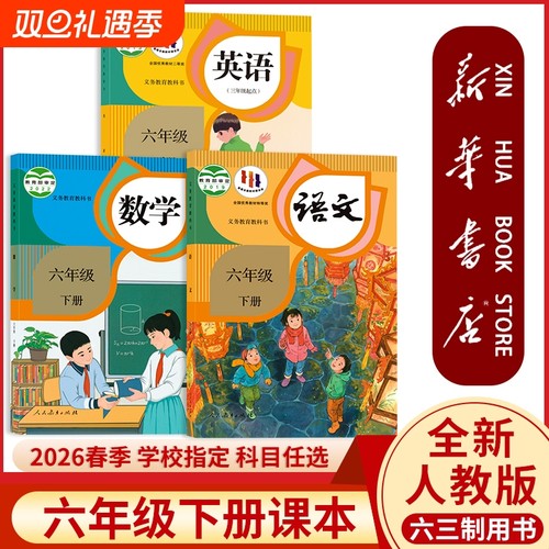 2025新六年级下册全套课本人教版