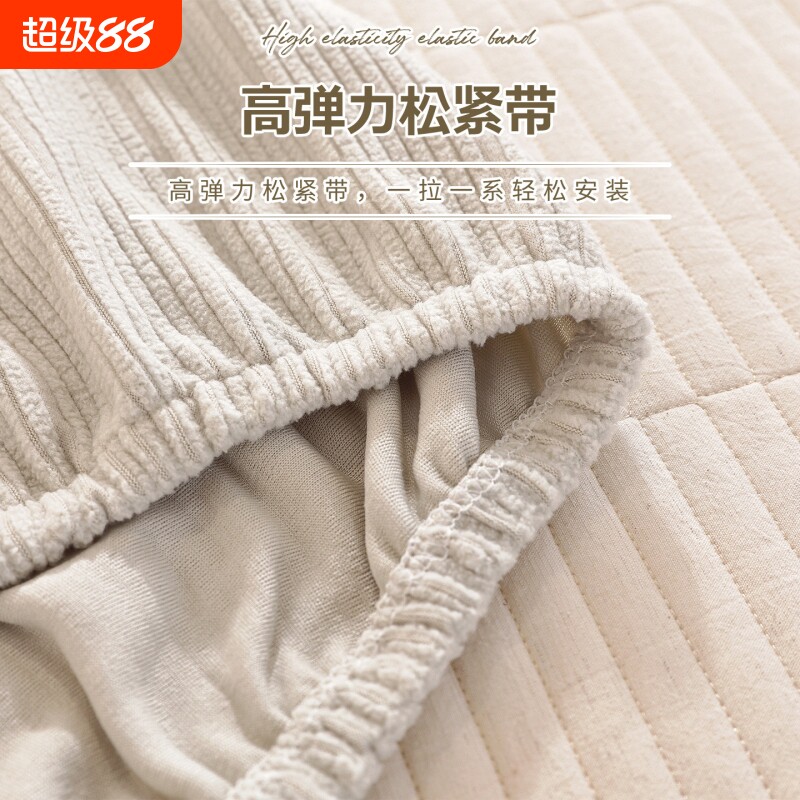 2026新款床头套罩实木全包四季款简约宾馆酒店万能通用保护套批发图片