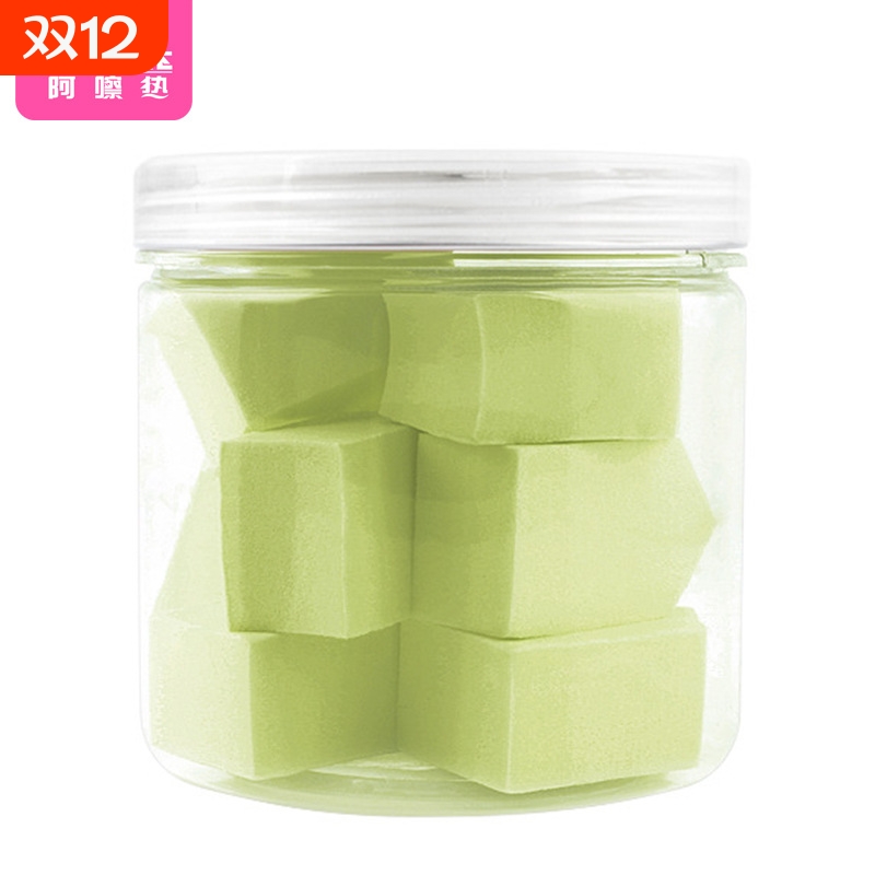 粉扑CC1sl001-房型海绵五角形果冻美妆蛋干湿两用粉底液上妆服帖