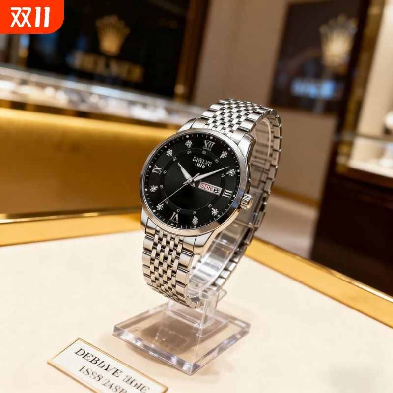 品牌正品手表男概念男士非机械表男款高级感学生运动男表潮腕表男