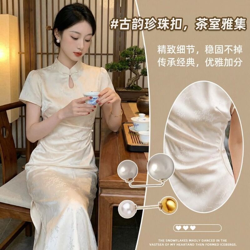 旗袍收腰神器裙子腰围别针女不硌肉神奇扣免缝可调节大改小缩腰扣