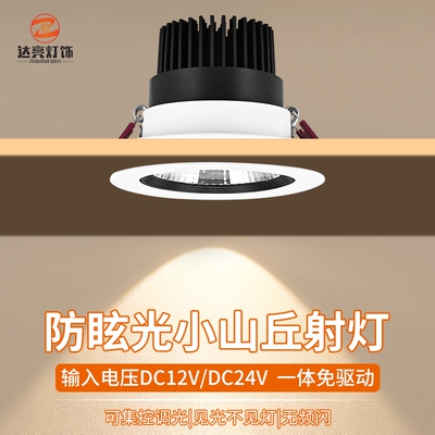 低压12V24V高亮聚光COB射灯