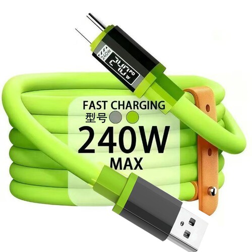 Type-c数据线66W超级快充适用华为VIVO小米OPPO荣耀手机充电线通用苹果15闪充iPhone16/17平板笔记本电脑充电