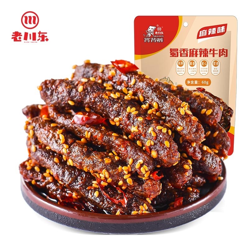 老川东蜀香麻辣牛肉麻辣味 60g *1袋起多规格