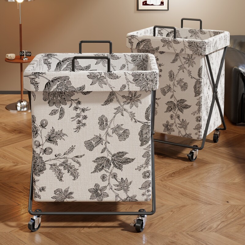 脏衣篓家用立体可折叠脏衣篮宿舍带轮洗衣桶洗浴旁便携脏衣收纳筐