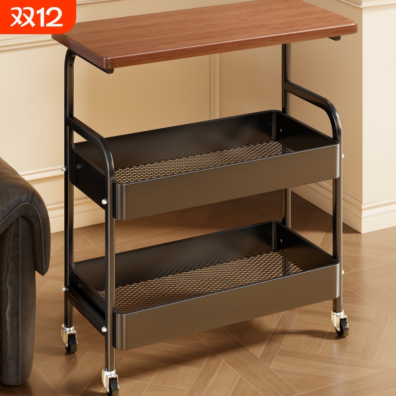 移动小推车家用落地带轮置物架