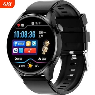 适用华为HUAWEI手机智能手表GT3心率血压可接打电话蓝牙通话支付运动ST3 PRO手环情侣