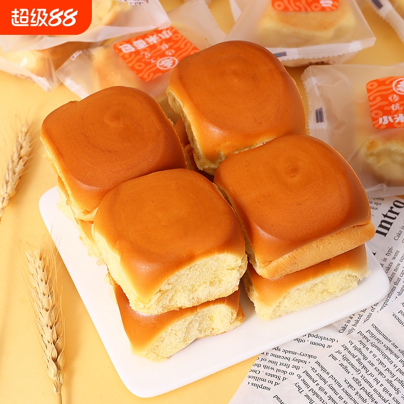 小米面包老式健康食品营养糕点早餐整箱代餐零食健康营养早餐饱腹