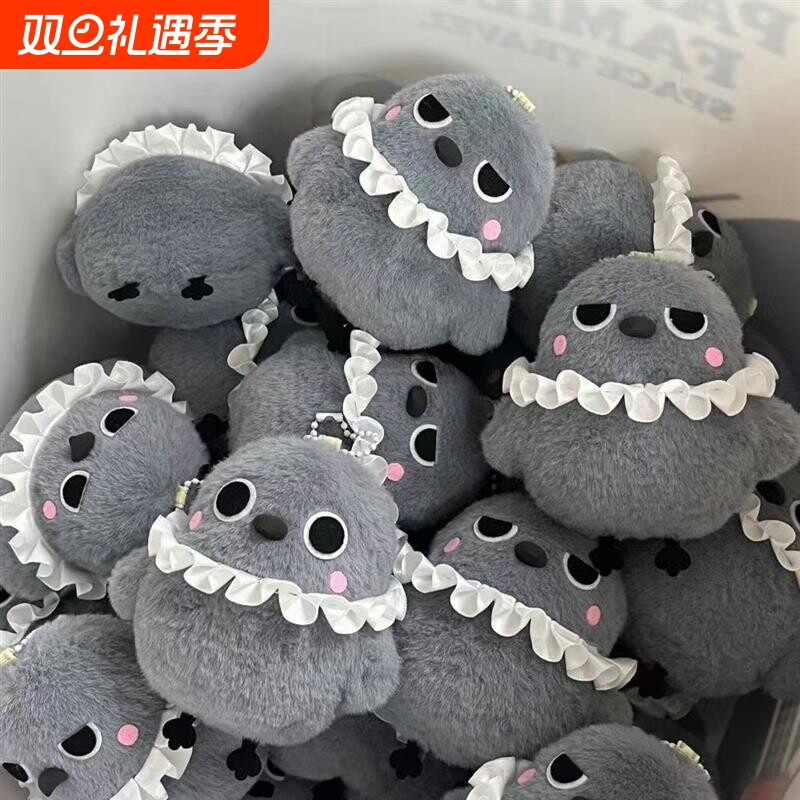 超萌好气鸦深空秦彻同人玩偶公仔挂件梅菲斯特乌鸦秦彻小猫挂件