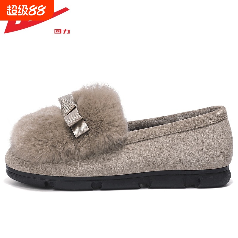 回力棉鞋女冬季加绒加厚雪地靴女