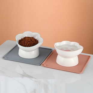 猫咪用餐垫宠物餐垫猫咪吃饭垫子食品级硅胶大号猫碗地垫防水狗狗