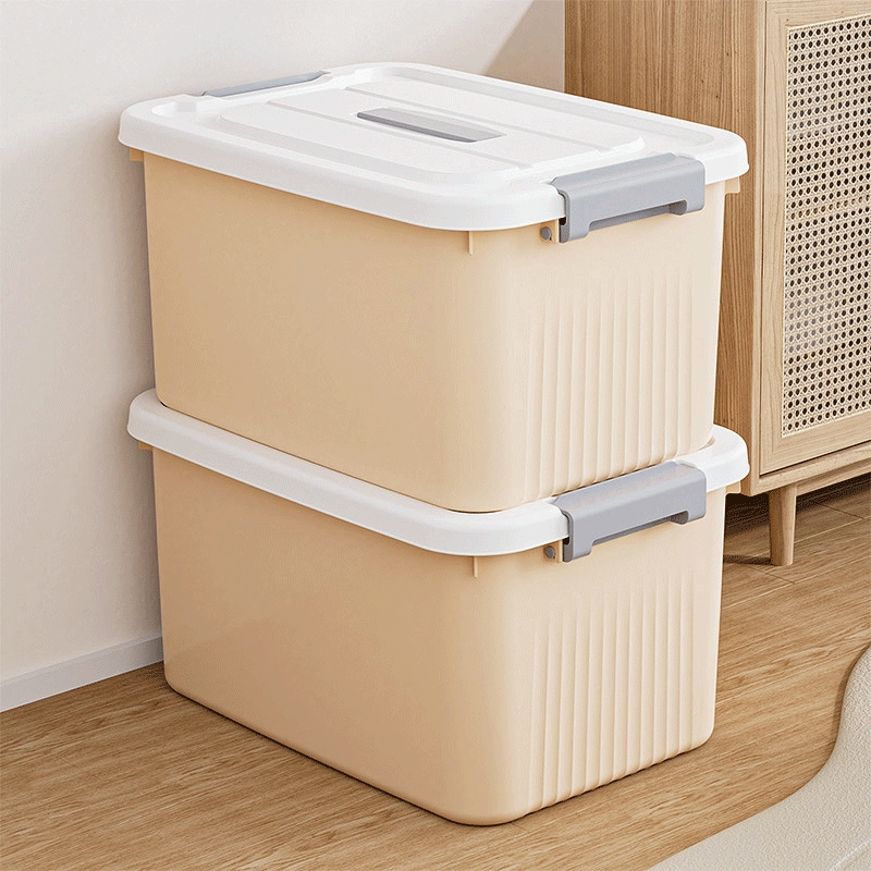 家用手提透明塑料收纳箱