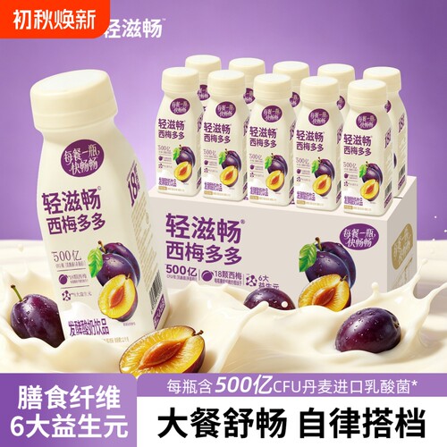 轻上西梅多多发酵酸奶饮品