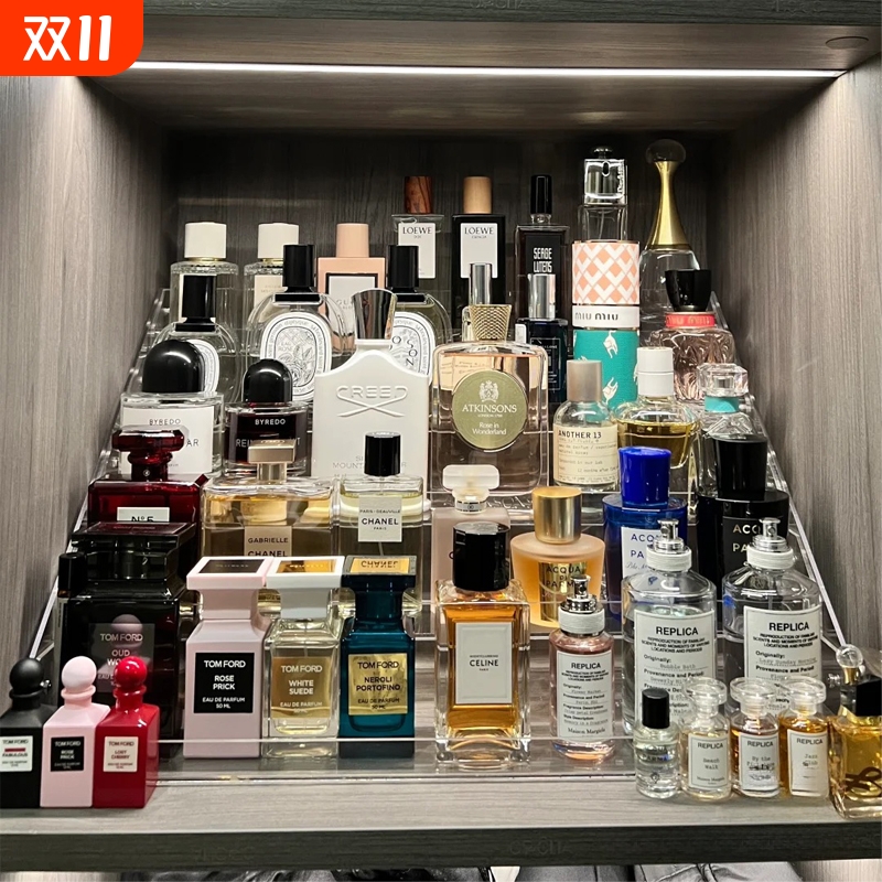 香水置物架小样透明展示架