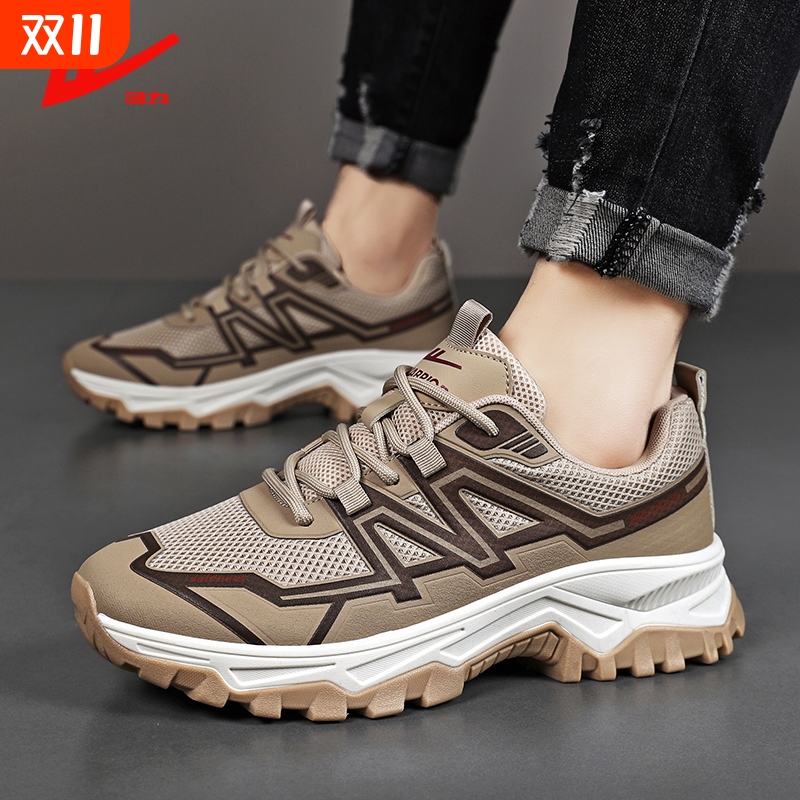 回力男鞋2025新款秋冬季运动鞋男款休闲百搭跑步男士软底老爹鞋