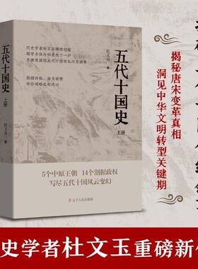 五代十国史上下2册 杜文玉著 打破