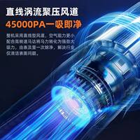 Wireless car vacuum cleaner, handheld small, super strong suction power, high-power mini car and home dual-purpose, new household dust collection thumbnail 8