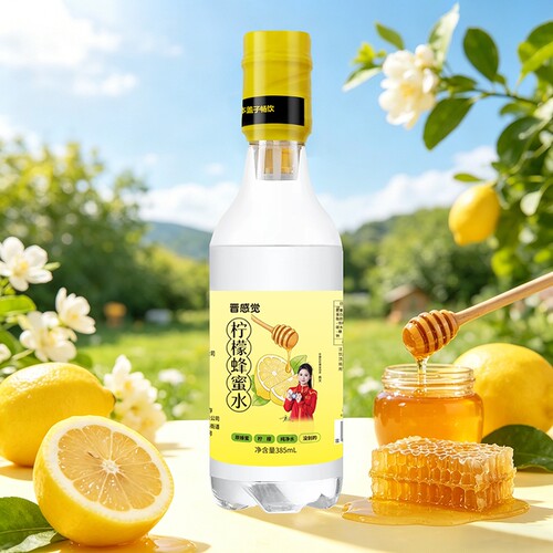 晋感觉柠檬蜂蜜水385ml*6瓶整箱