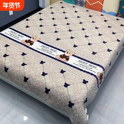 【全网爆款】牛奶绒床盖