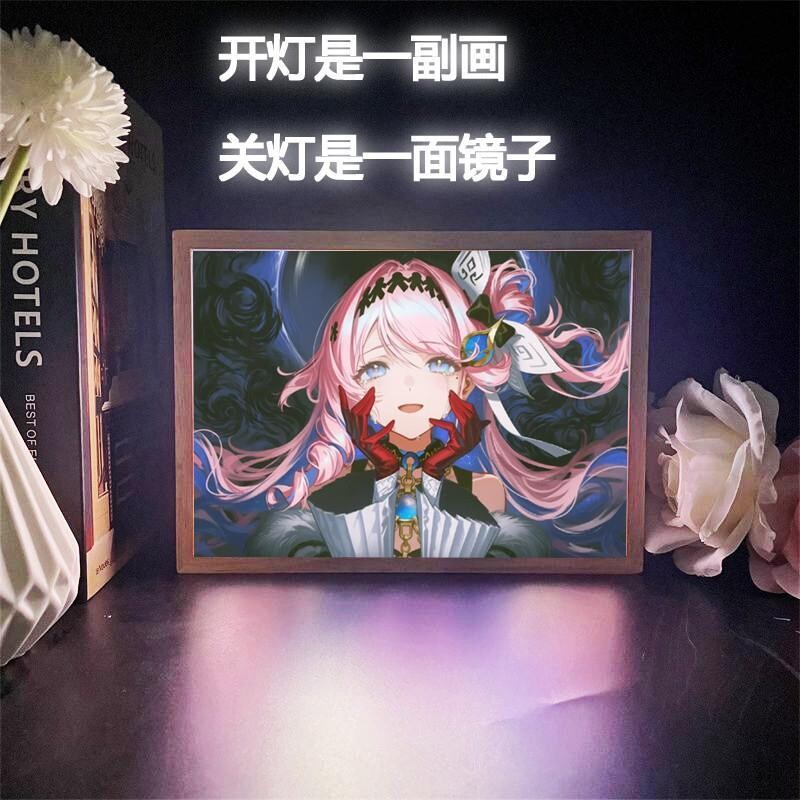 【6988人购买】镜子灯光画达妮娅图片