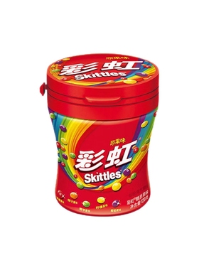 箭牌彩虹糖原果味120g瓶装*1瓶起