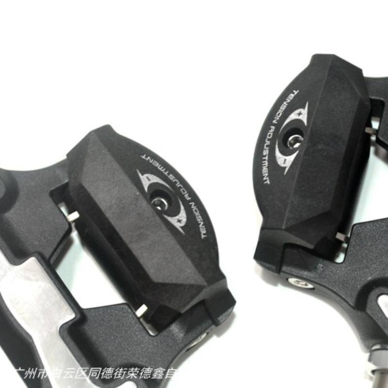 公路自行车无扣踏板DU+培林防滑钉兼容适合所有公路自行车鞋 锁踏