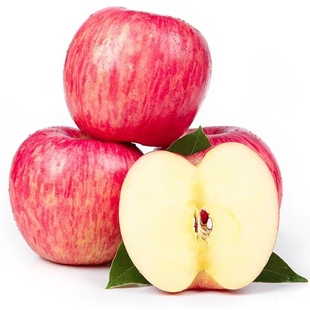 平安果圣诞苹果现摘现发红富士苹果净重2.9斤