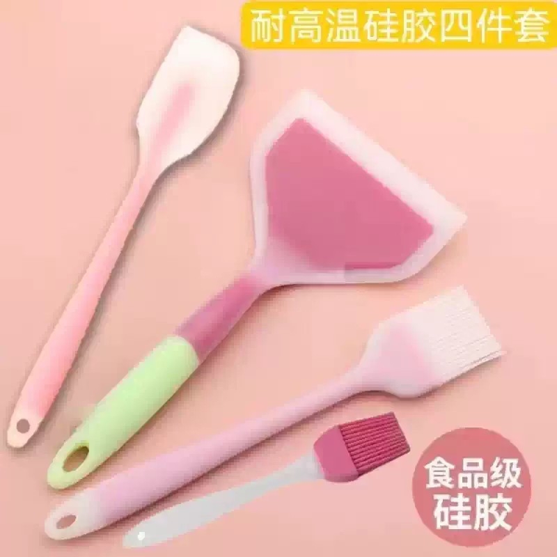 烙饼硅胶铲耐高温不粘锅专用铲子不伤锅厨房家用烘焙刮刀炒菜锅铲
