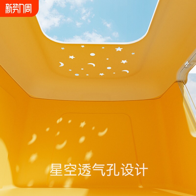 新款上市大面包猫砂盆超大号半封闭式加高猫厕所防外溅猫砂盆批发