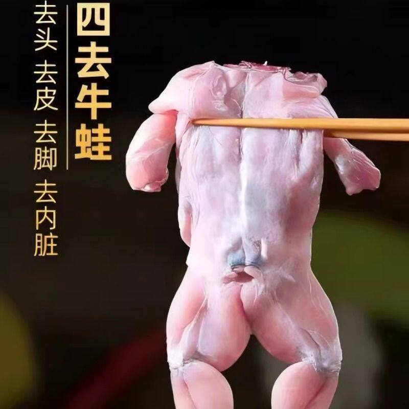 牛蛙鲜活新鲜冷冻批发生鲜田鸡青蛙蛤蟆田鸡肉商用火锅食材