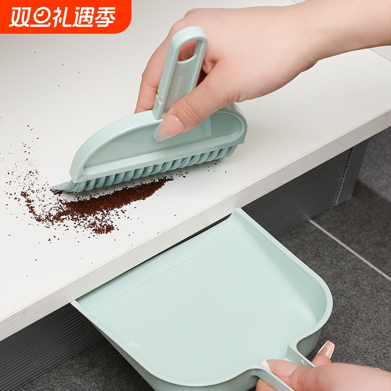 T扫把/小A1pf0-扫把簸箕套装桌面手持组合小扫把清洁垃圾笤帚