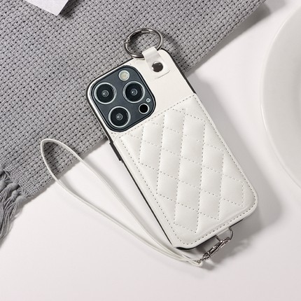 适用于OPPO Reno14Pro手机壳13se皮套Reno12手提绳10pro小香风reno14插卡11F商务7/6se男女9/8保护套时尚