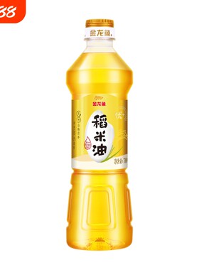 金龙鱼优稻米油700ml炒菜烹饪食用植物油健康美味家用不油腻稻谷