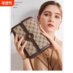 店酷奇品牌包包女包新款休闲斜挎女士包包百搭单肩斜挎包时尚小方