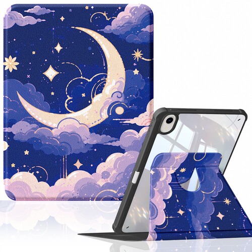 旋转适用ipad保护套Air6保护壳苹果air5/3带笔槽ipad9/10平板防弯air2防摔2021三折第九代7全包2018mini6