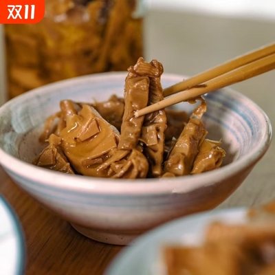 赣南风味油焖春笋不辣即食下饭菜家常菜乐安特产鲜嫩200克袋装