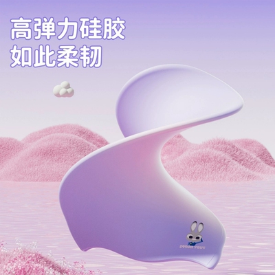 迪士尼儿童泳帽女不勒头硅胶舒适长发宝宝护耳帽子男童女童游泳帽